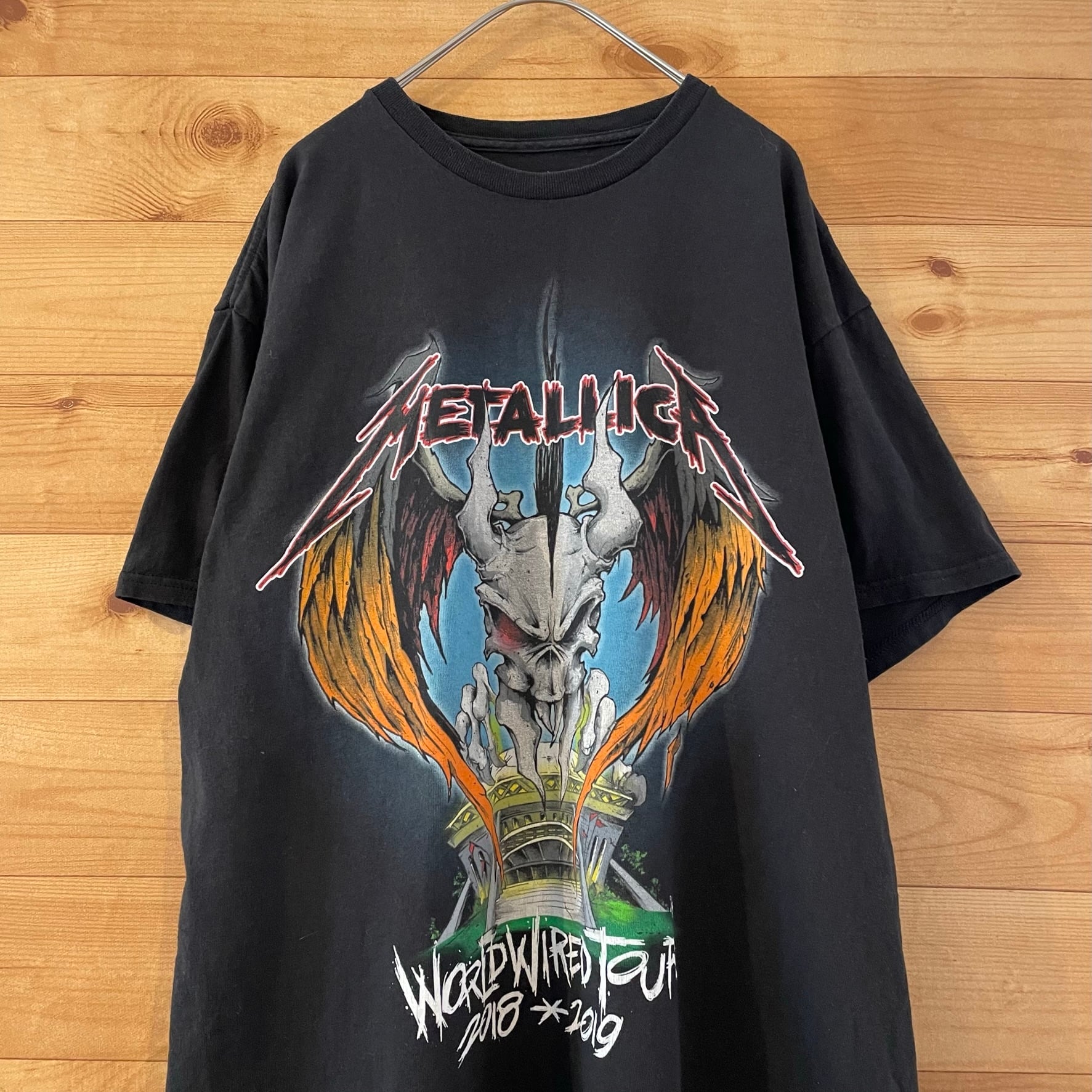 METALLICA】希少 オフィシャル バンドTシャツ バックプリント 2018年