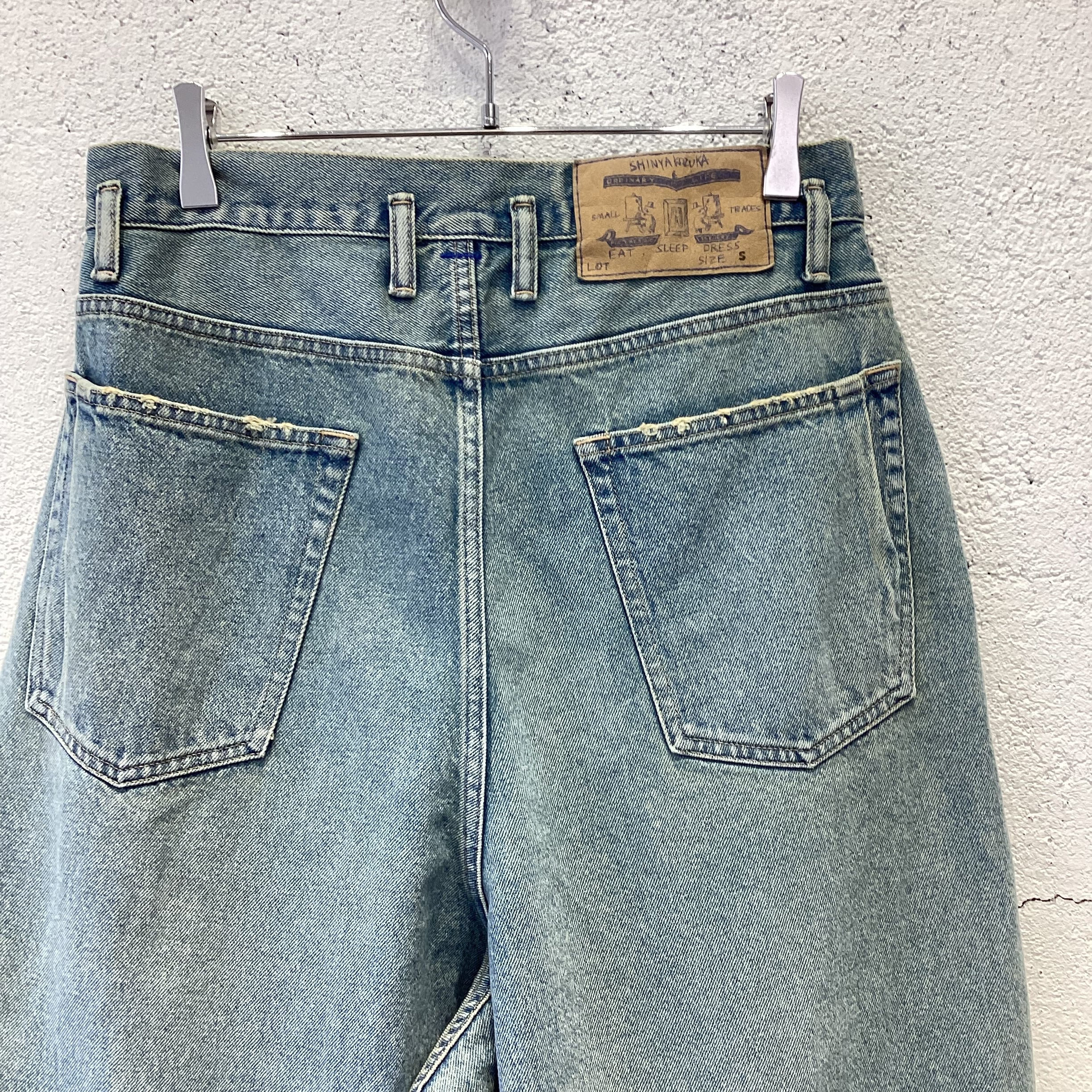 SHINYAKOZUKA / DAMAGED ORDINARY CITY BAGGY(ISSUE #8) / INDIGO