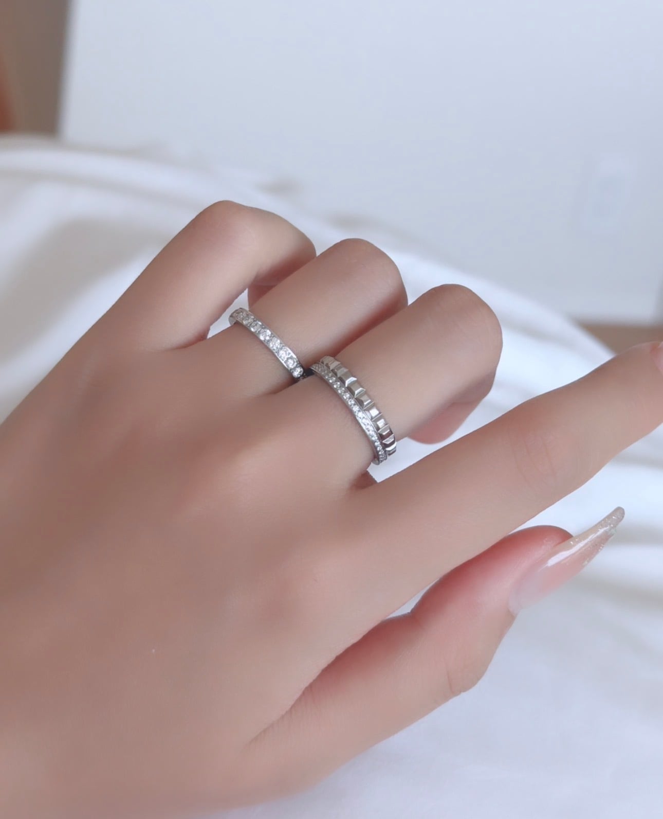 cube zirconia ring | SASSY ANGEL