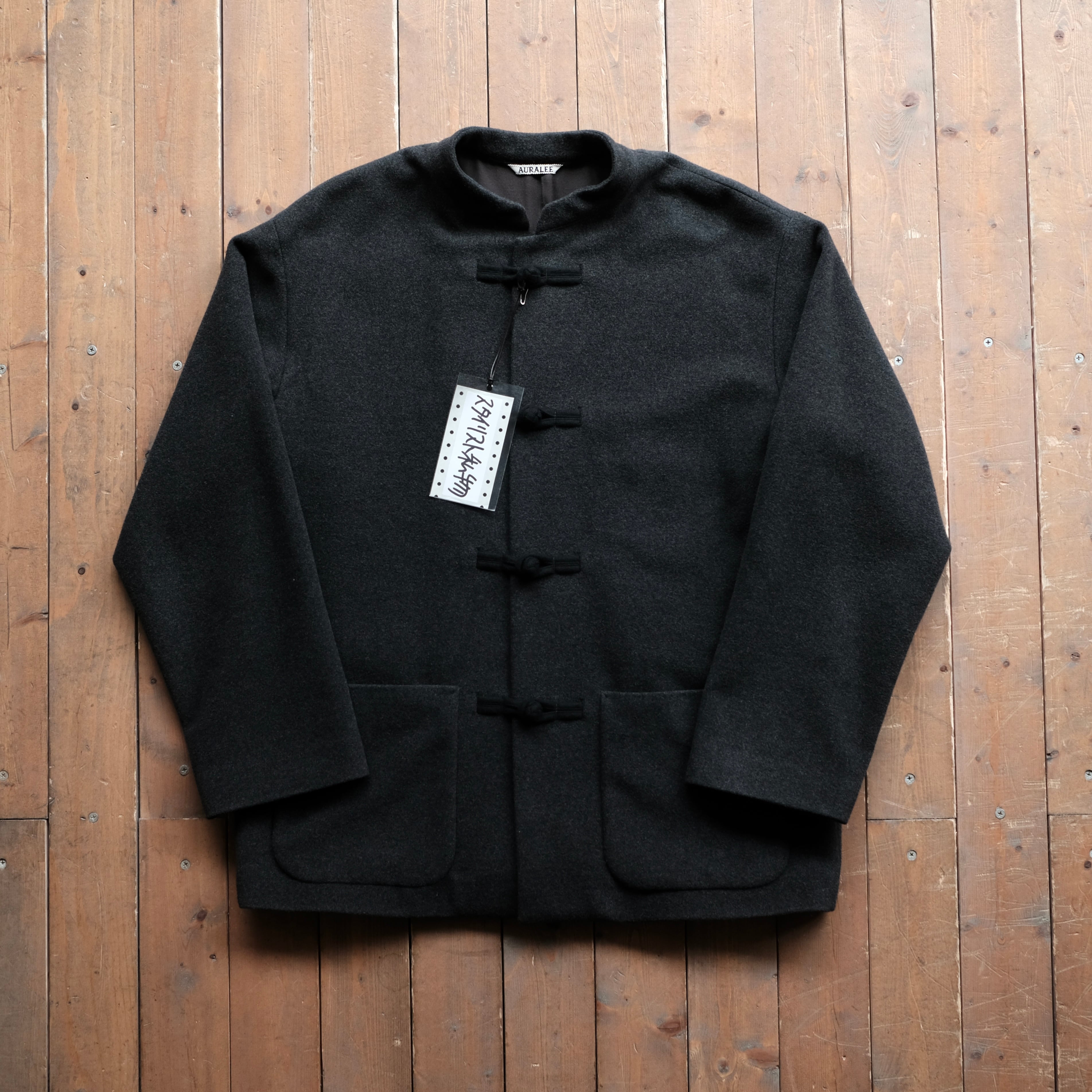 AURALEE スタイリスト私物 チャイナジャケット カシミア オーラリー とスタイリスト私物﻿﻿﻿﻿ ﻿﻿﻿﻿ ▽ ﻿ CASHMERE WOOL MOSSER
