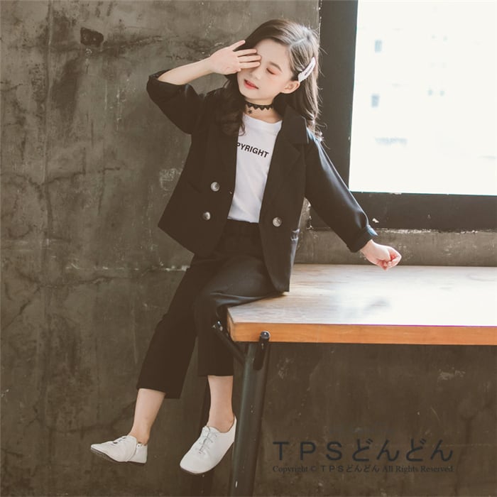子供スーツセット、レディースアウター 楽天市場】女の子 フォーマル ジャケット スーツジャケット カッコイイ