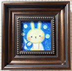 ミニ額：やさしい星の夜