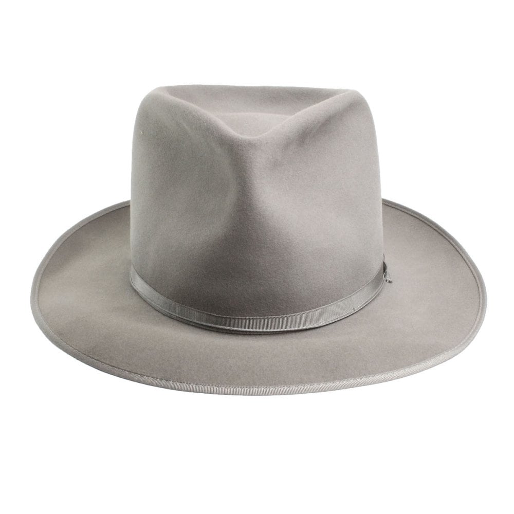 Borsalino Vintage Fedora Hat [Borsalino ALESSANDRIA] [1950s-] Gray 