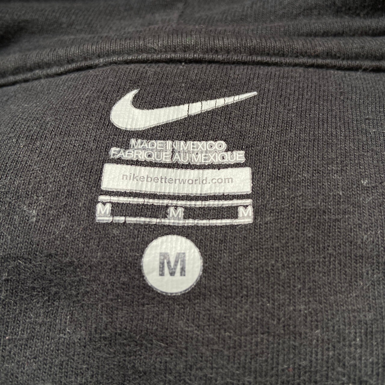NIKE ナイキ ウォッシュロゴ ビッグロゴ 刺繍 プルオーバーパーカー 