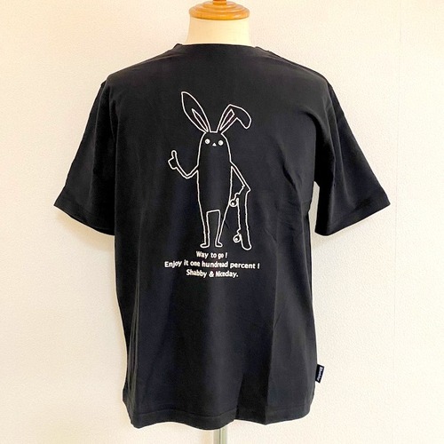 Shabby 「Way You Go」T-shirts　Black
