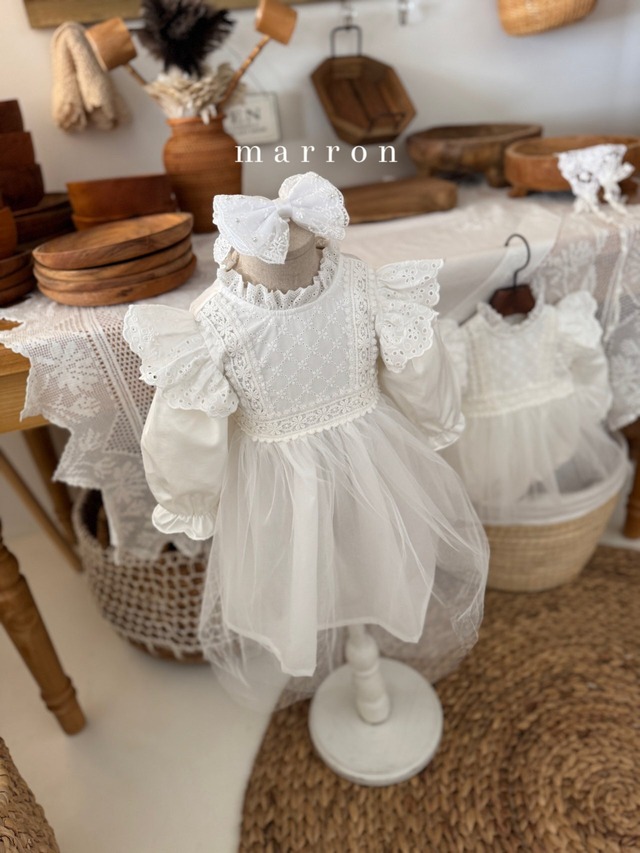 【即納】<marron>  Sha one-piece