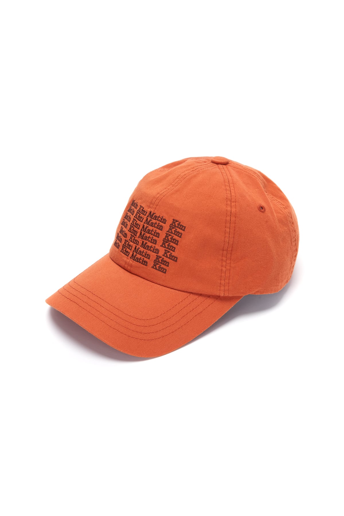 Matin Kim] LETTERING BALL CAP IN ORANGE 正規品 韓国ブランド 韓国