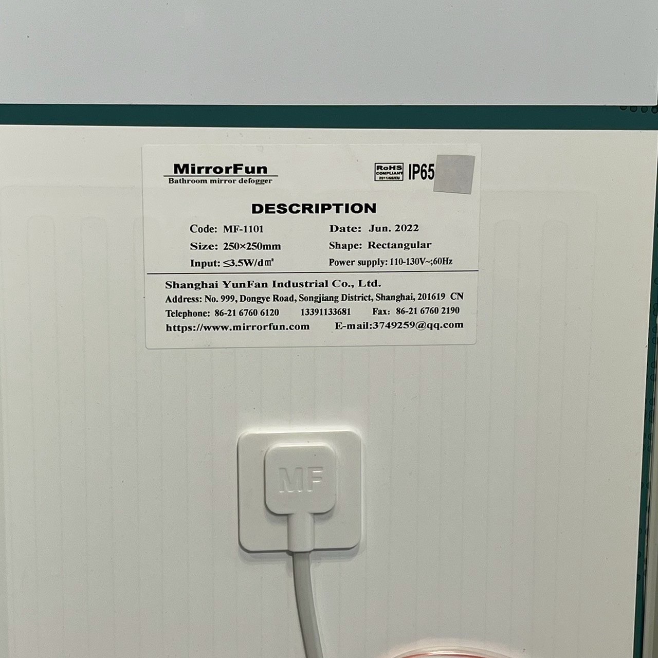 SANWA サンワ MIRATAP ミラタップ Calabria カラブリア 60-45 LEDミラー 2022年製 鏡 照明付きミラー 壁掛け ミラー 洗面 脱衣所 シンプル モダン ホテルライク