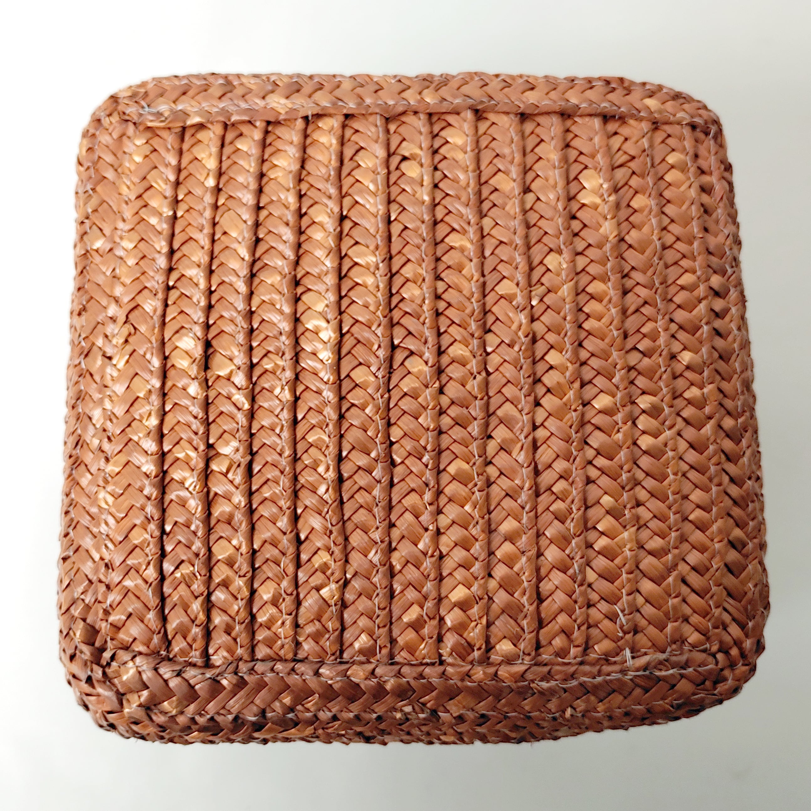 編みかご・バスケット・アジアン雑貨・No.230205-13・梱包サイズ80