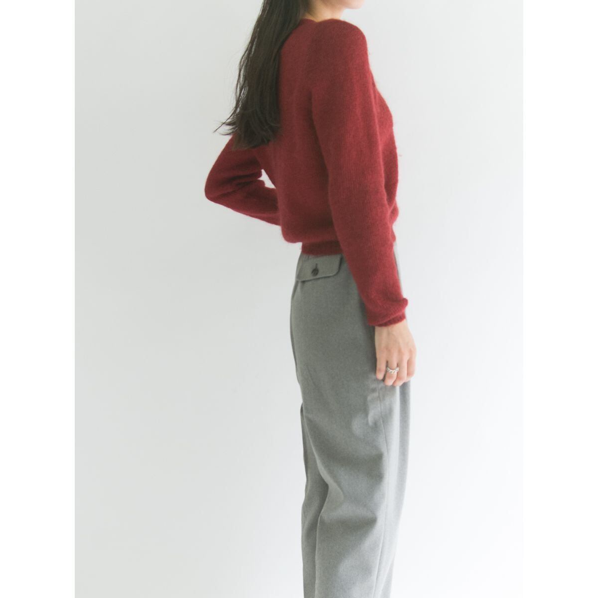【Calvin Klein】Mohair cardigan（カルバン・クライン　モヘアカーディガン）11d
