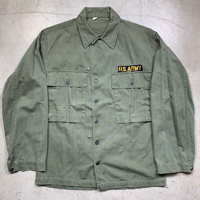 40's U.S.ARMY M-43 M-1943 HBT JACKET ヘリンボーンツイルジャケット