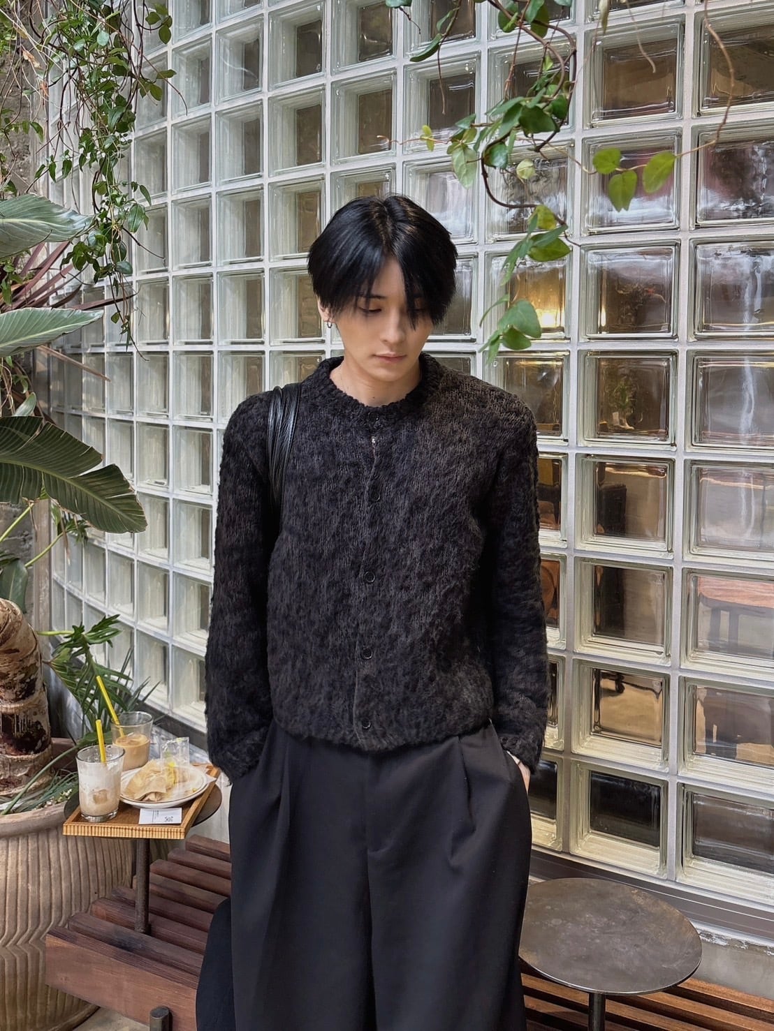 即売RADIANT Roundneck cropped cardigan 即納】RADIANT Roundneck cropped cardigan | 韓国ファッション