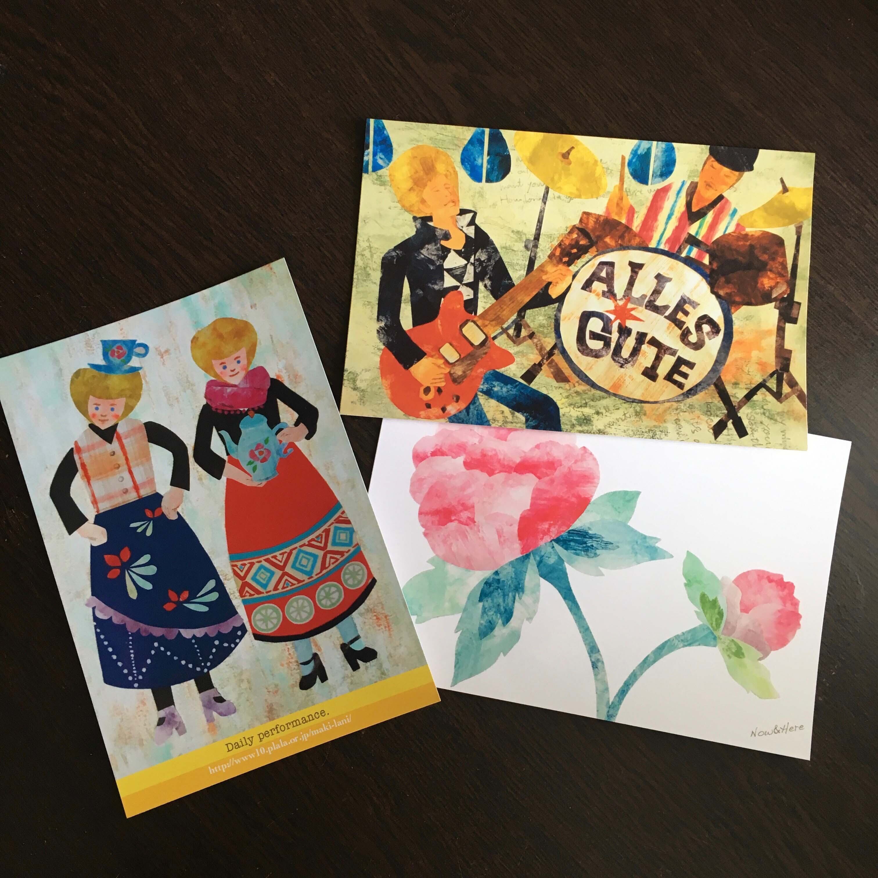 post card イラストポストカード 送料無料