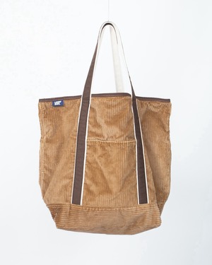 "LAND'S END" corduroy big tote bag