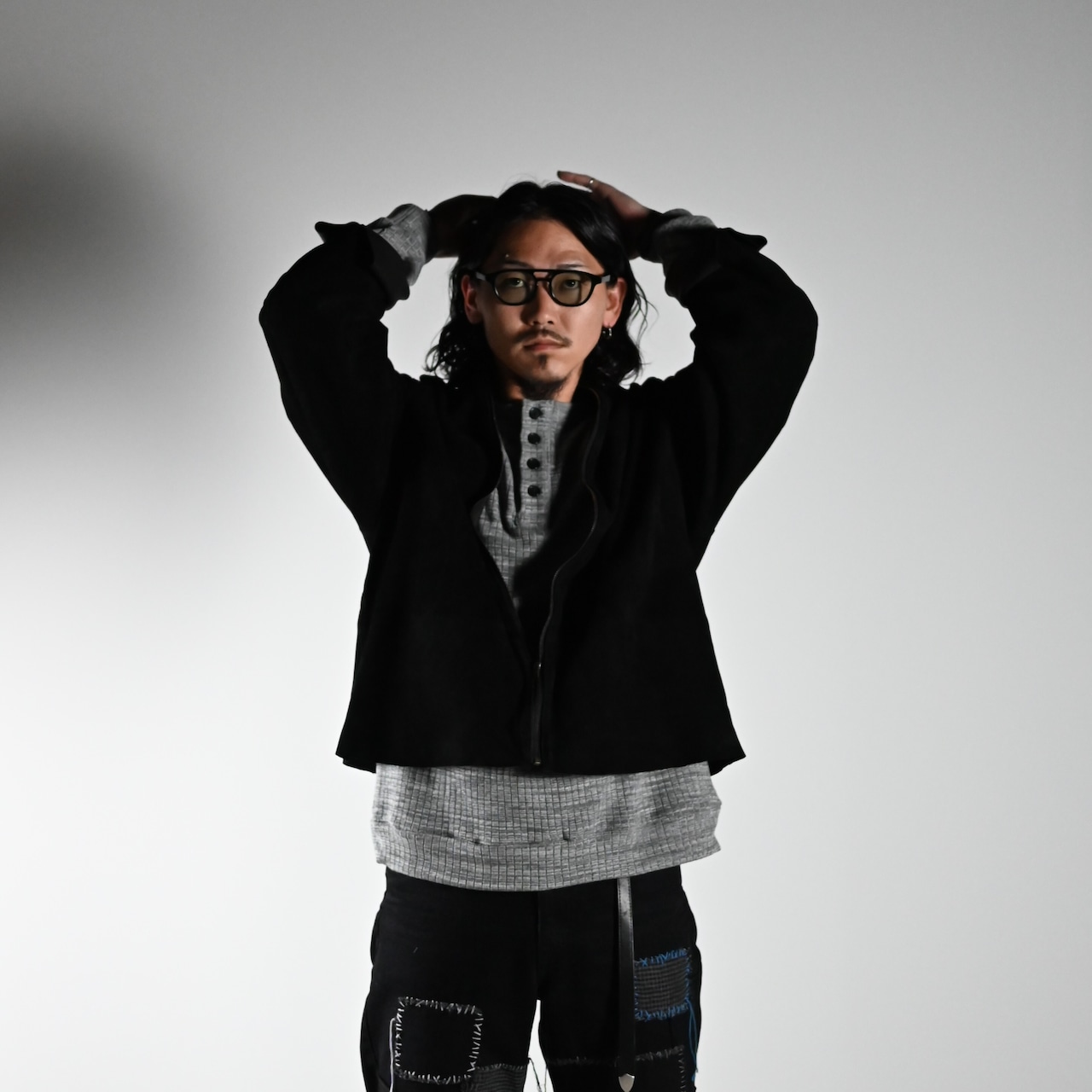 barbell object(バーベルオブジェクト)再入荷、leather jktコーディネート