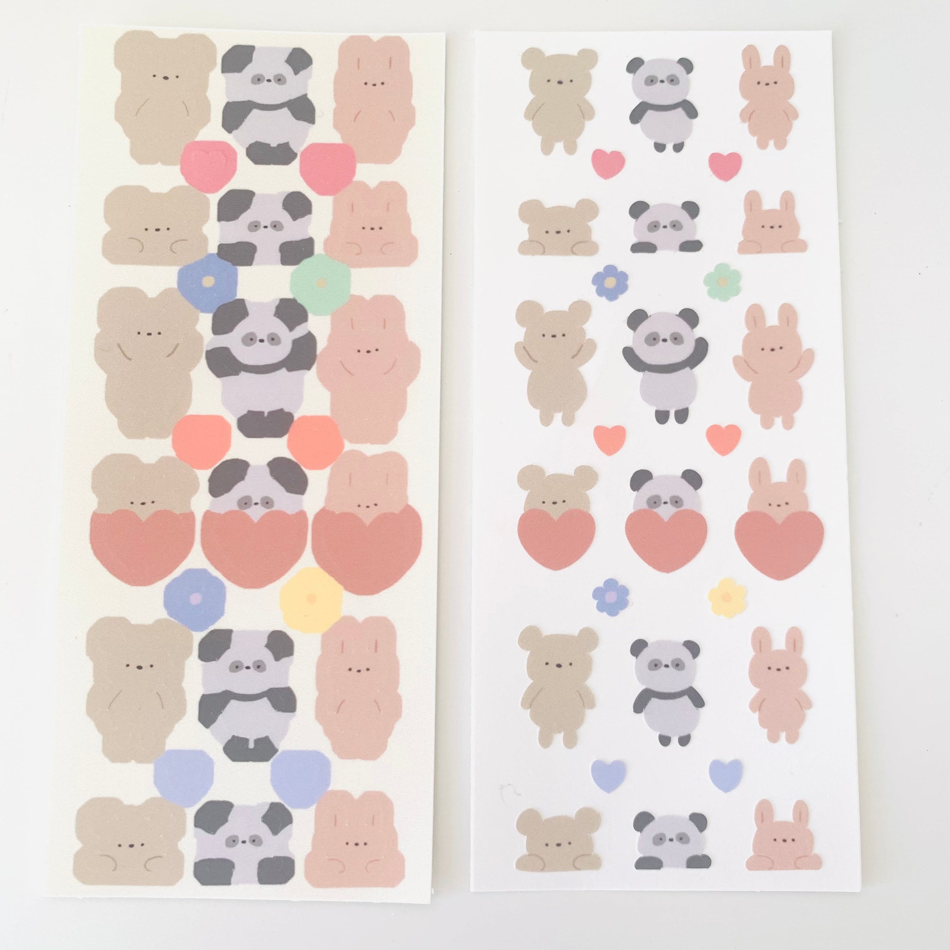 ★オーダー受付中★辰セット★うさぎ★くま★年賀状★ダイカット★クラフトパンチ★ くま ぱんだ うさぎ | tokimekutime