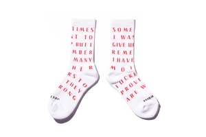 JUST NOISE × SUXSOX / WHITE