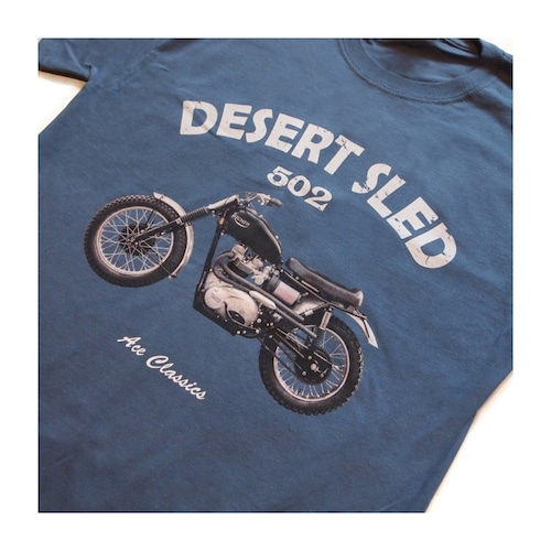 Ace Classics / McQueen Desert Sled 502 Navy Blue T-Shirt