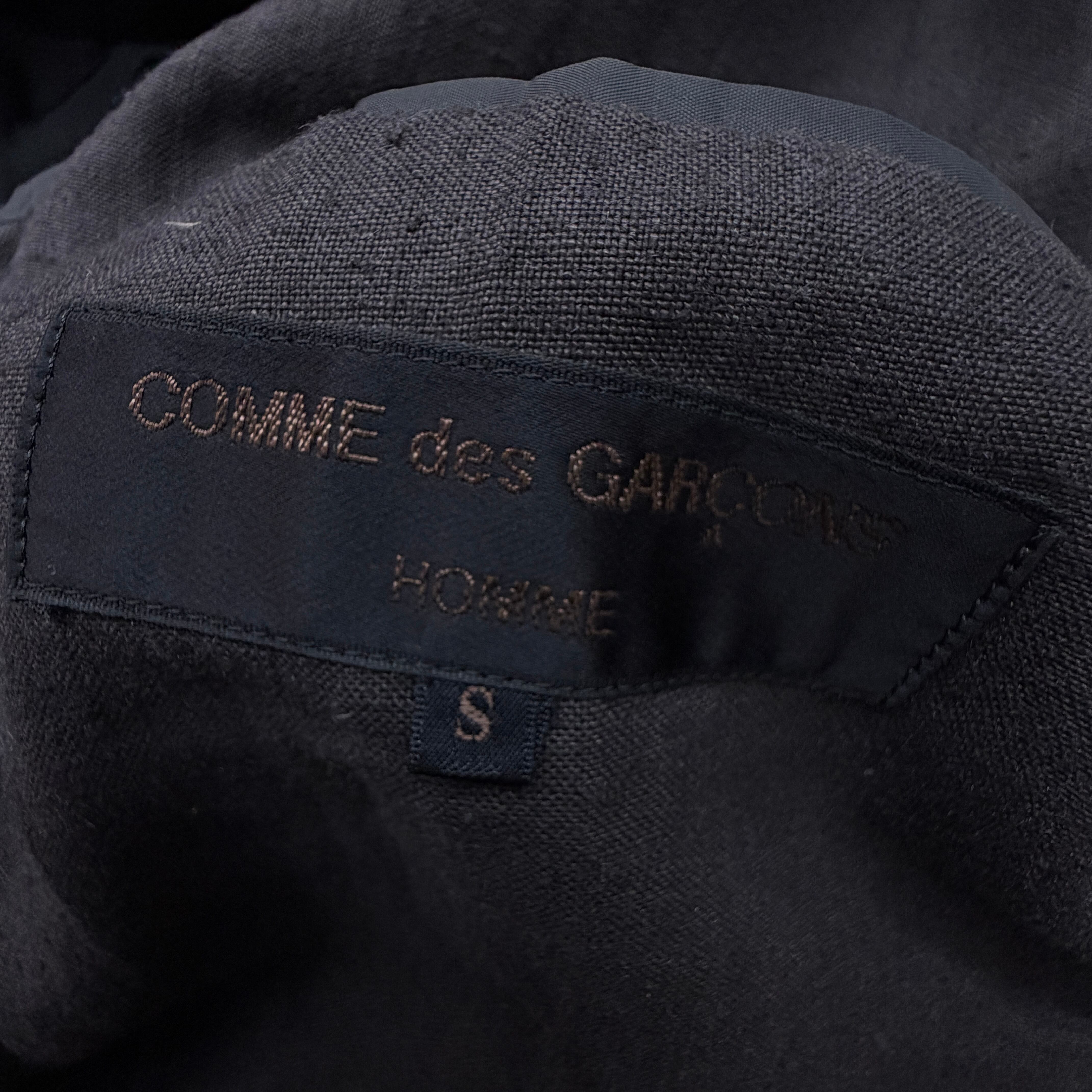Comme des Garçons HOMME】80s リネンセットアップ コムデギャルソン