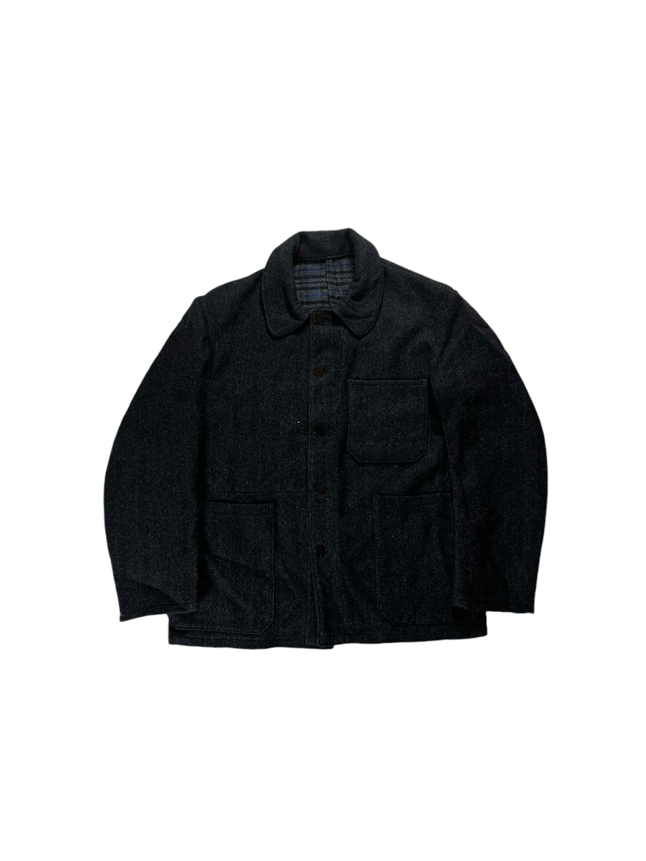 【Deadstock】40s French Workwear Pascal Style Wool Jacket