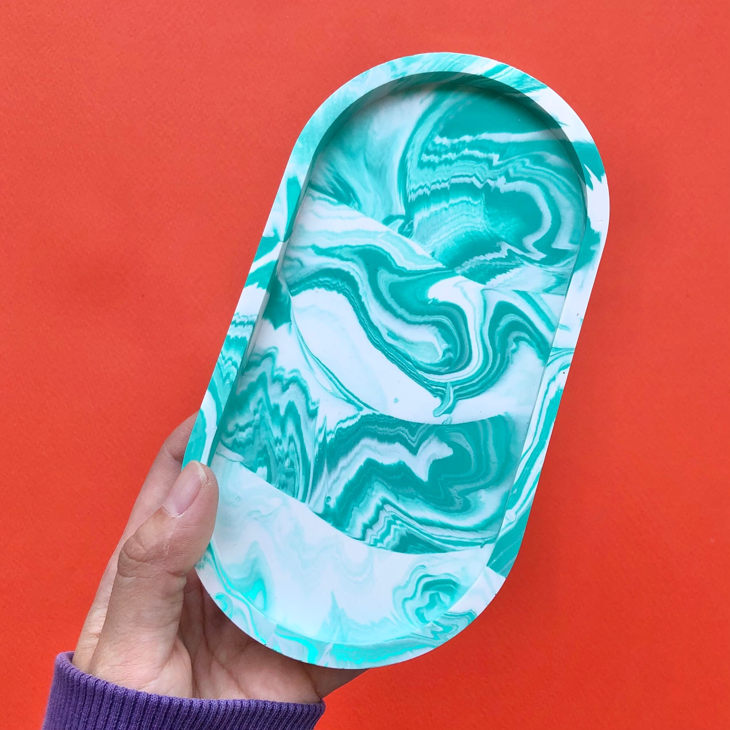 マルチトレイ アクセサリートレイ マーブル