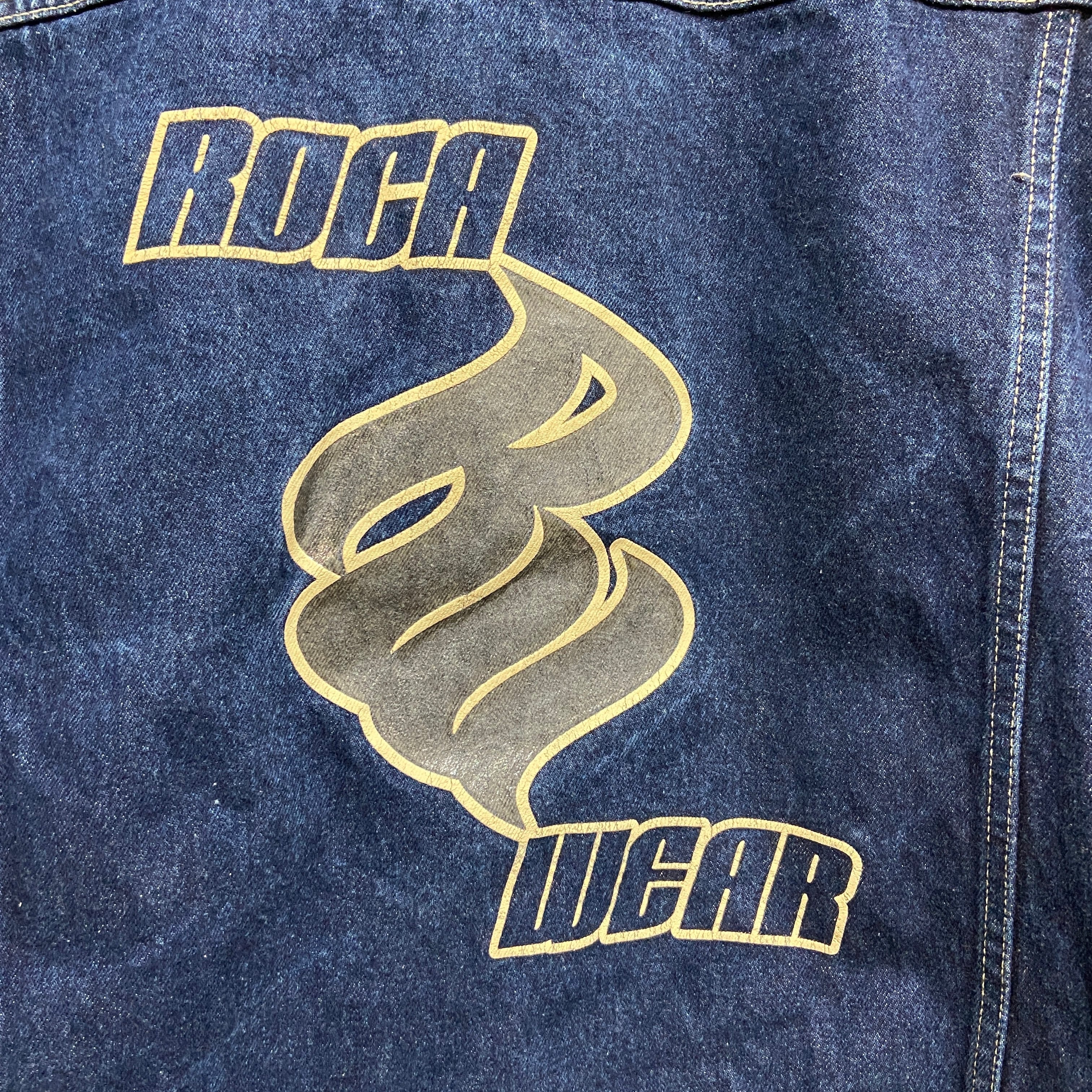 送料無料』Roca wear ロカウェア ビッグサイズ デニムジャケット XXL