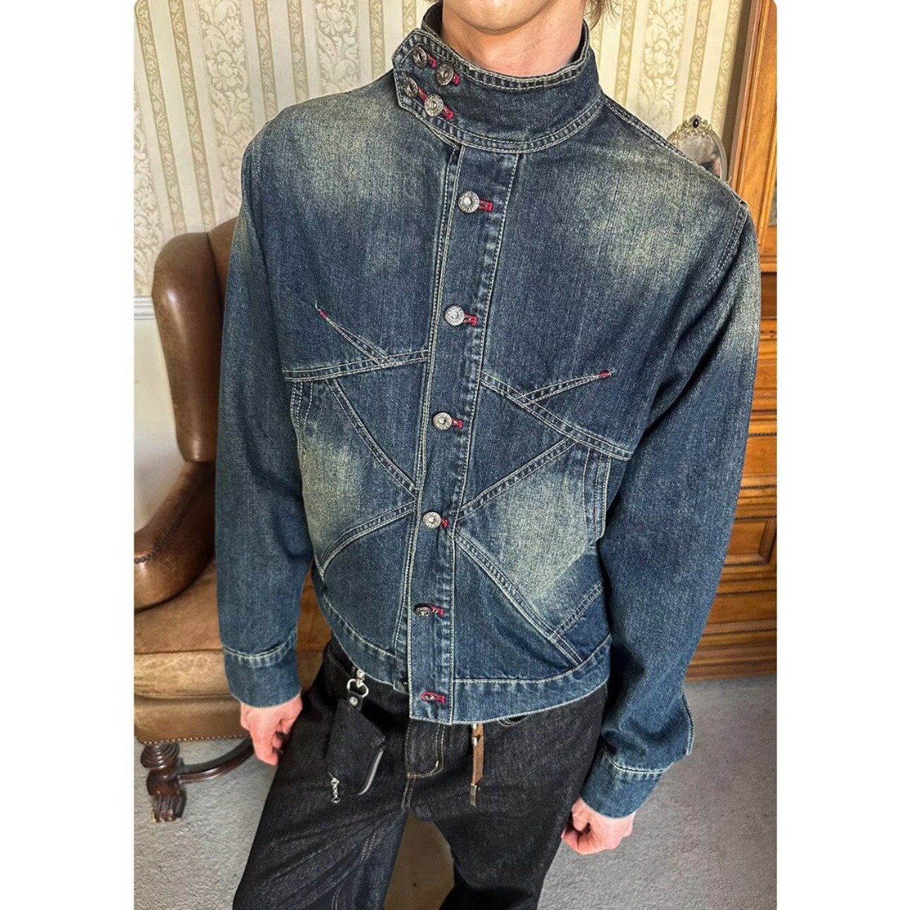Cross Seam Relaxed Jacket　TB2571・画像6