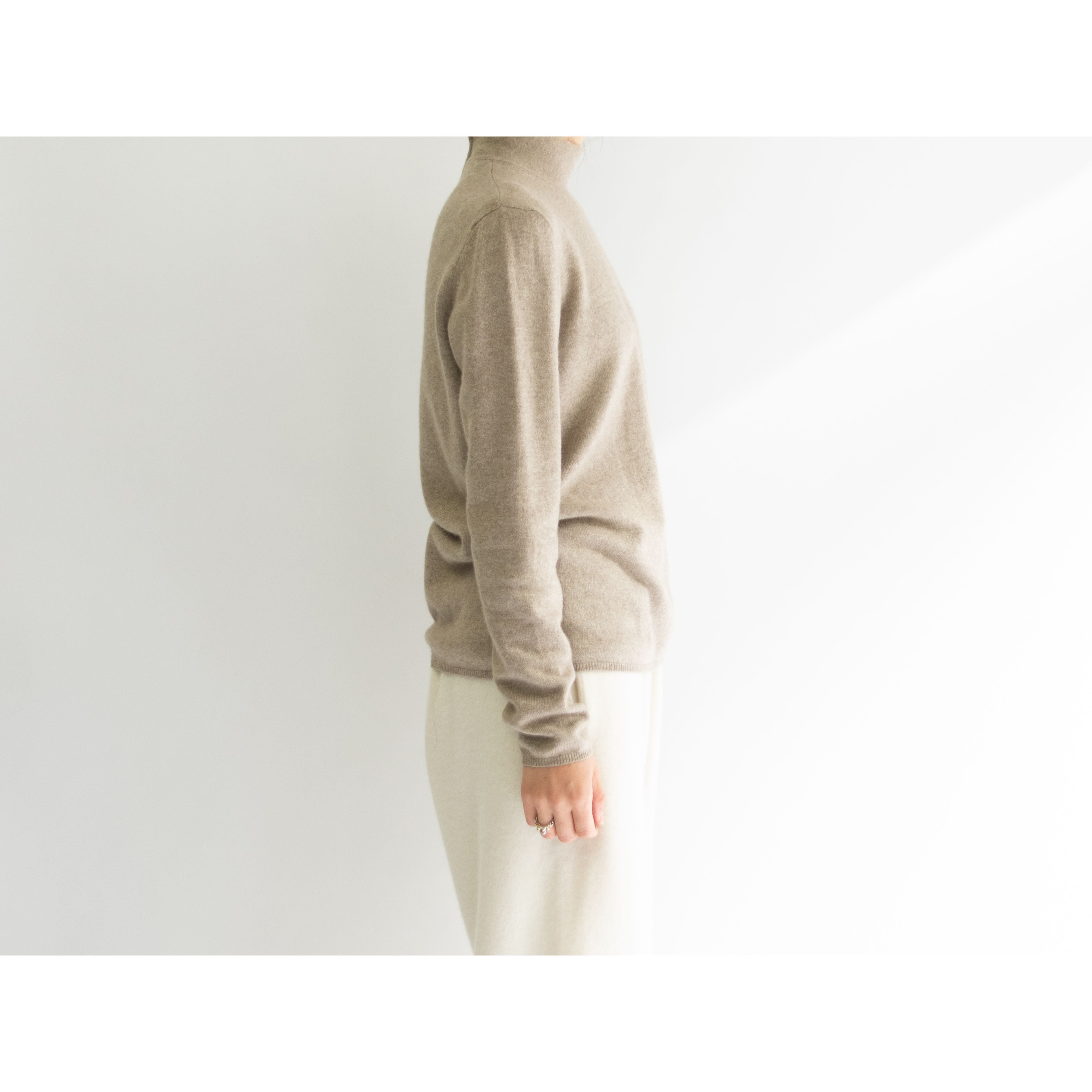 Calvin Klein collection】Made in Italy 90's Wool-Silk-Cashmere