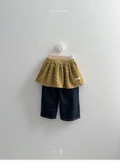 〖取寄〗韓国子供服 / 26winter / atomeme / ノンフェードロールアップデニム / キッズ *S~XL*