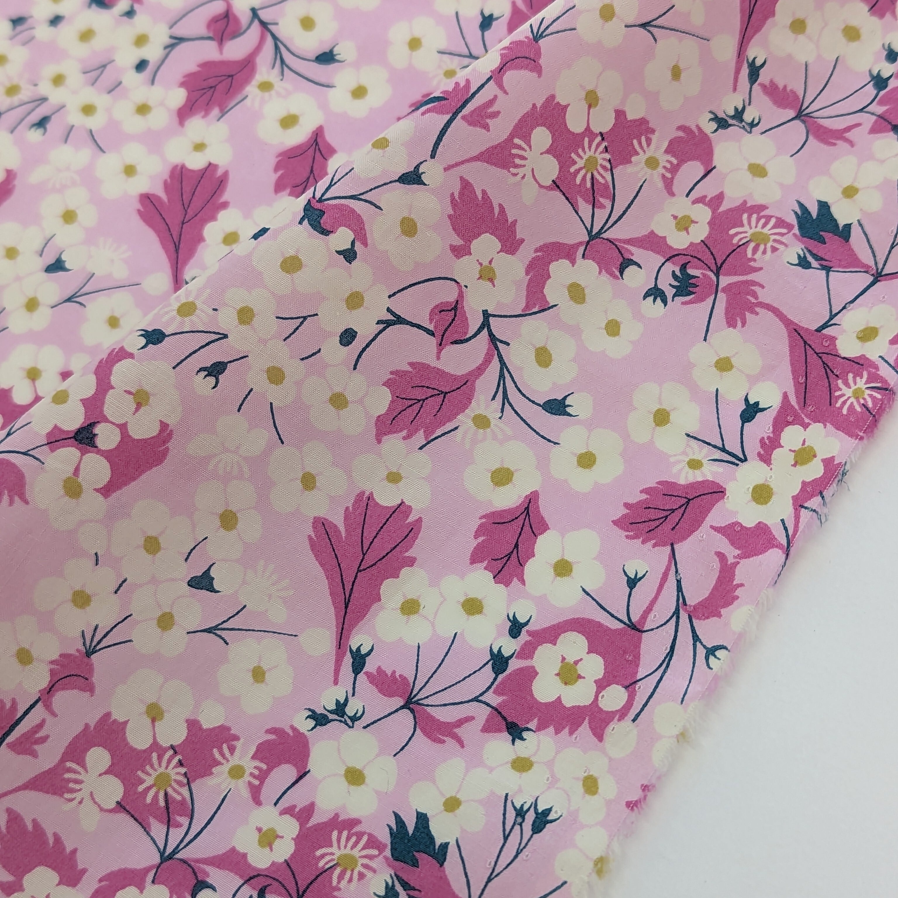 ◆輸入 リバティ LIBERTY タナローン Mitsi Pink Purple ミッツィ ピンクパープル 約130×50cm