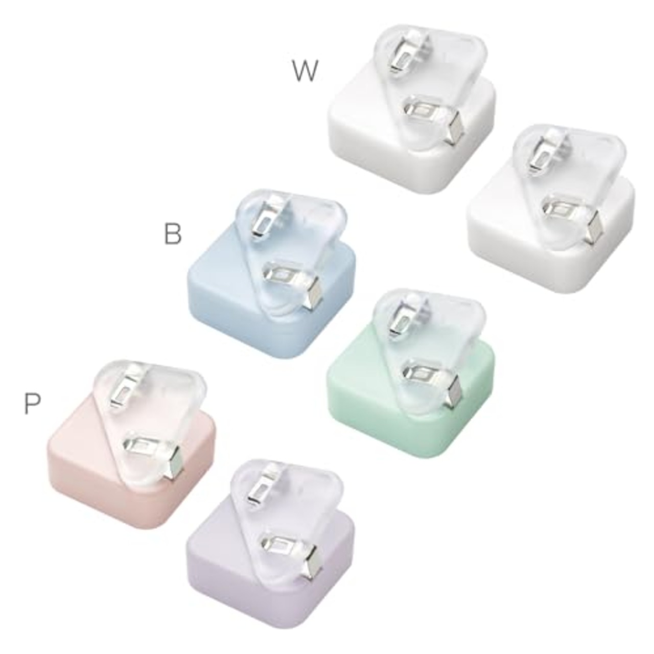 ソニック ブッククリップ カドノオモクリップ 2個入 おもさでページキープ ピンク系 SP-1667-P