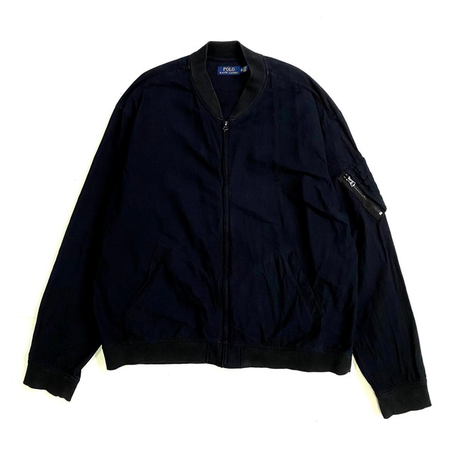 ビッグサイズ POLO Ralph Lauren ポロ ラルフローレン MA-1 コットン 