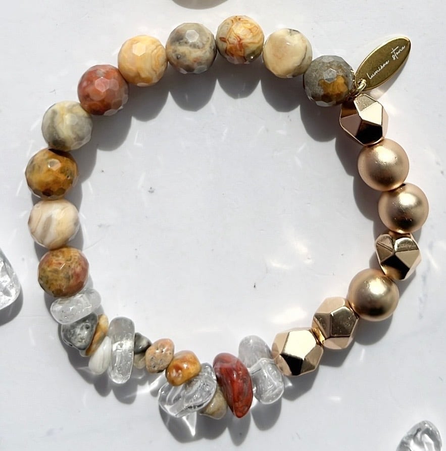 カラフル ラビットヘア クォーツ - Colorful Rabbithair Quartz - ②