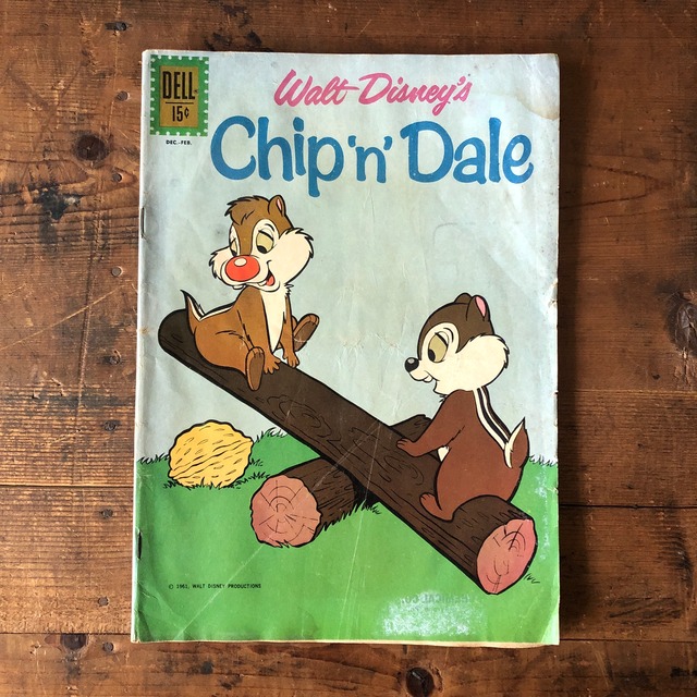 ヴィンテージ アメコミ Walt Disney S Chip N Dale No 28 Dec 1962 チップとデール ディズニー 英語 E Vintage ヴィンテージ 洋書 雑貨のお店