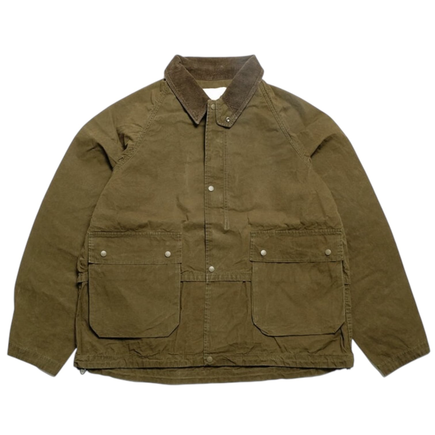 REMI RELIEF / Coated Canvas Field Jacket Olive | 【FLAGS】メンズ
