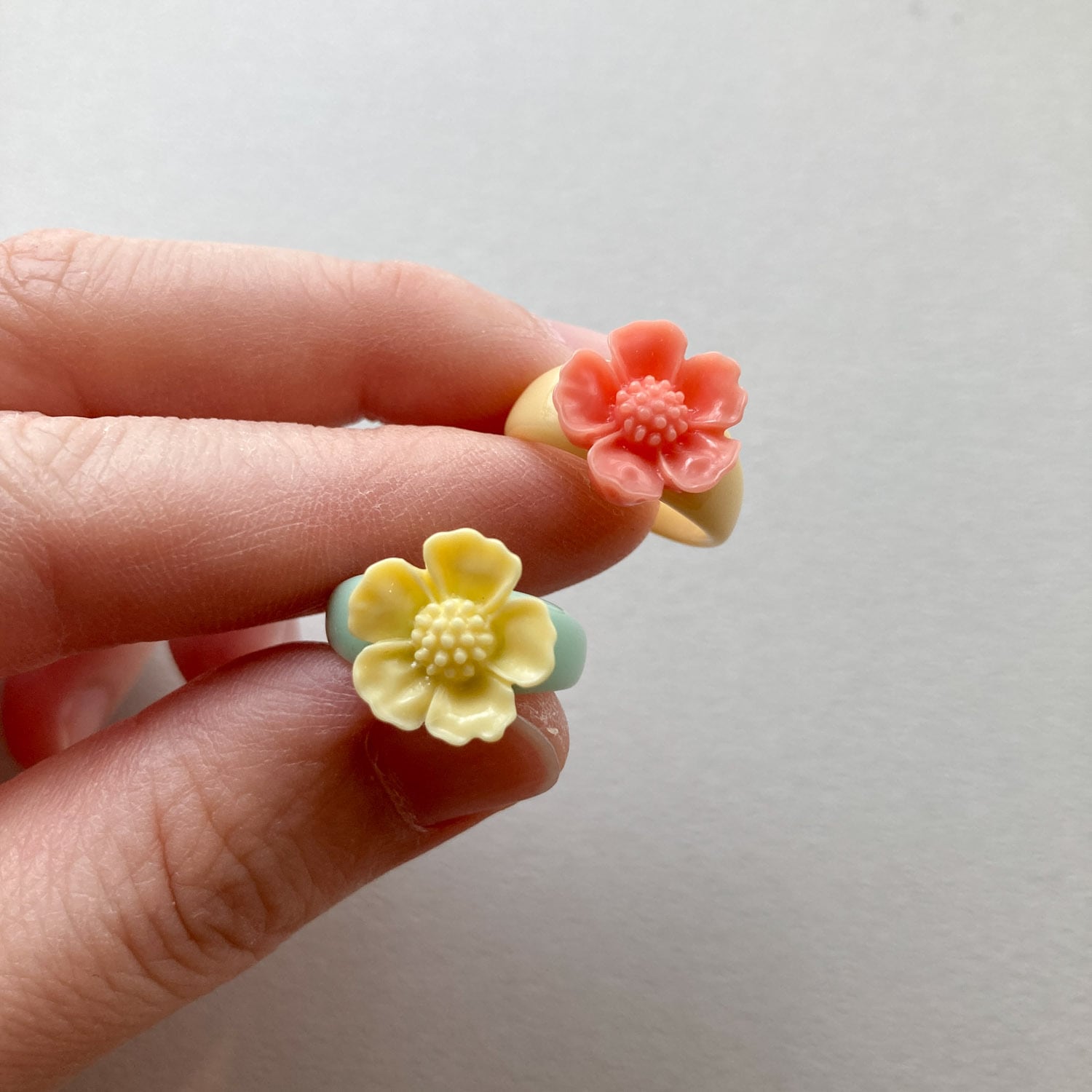 お花のキッズリング