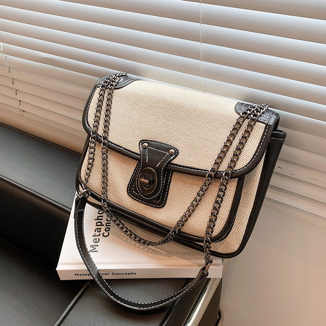 チェーン サマーシングルショルダーバッグ 夏物 スクウェア メッセンジャーバッグ 手作りハンドバック47396225114