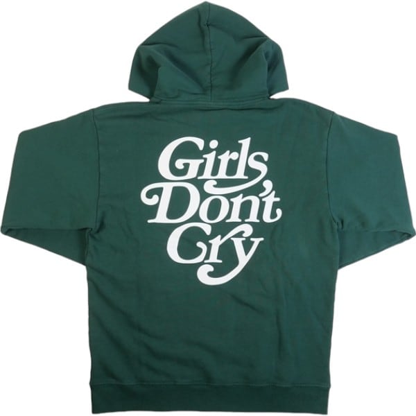 Girls Don't Cry ジップアップパーカー 緑 M Girls Don't Cry ジップ