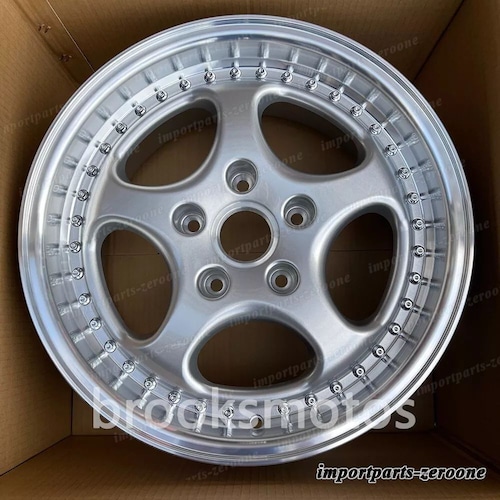 19インチクラシックワイドシルバースタイルホイールポルシェ996 997 911 ナローボディ適合 LI-1955