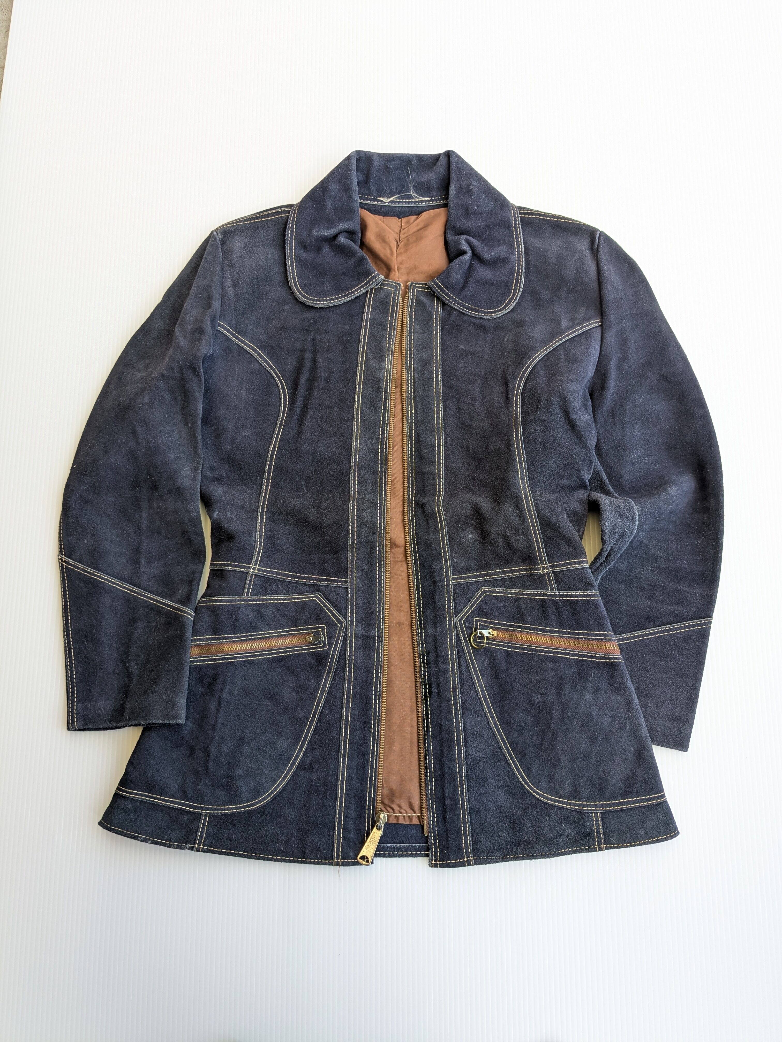 70's craft leather jacket vintage 