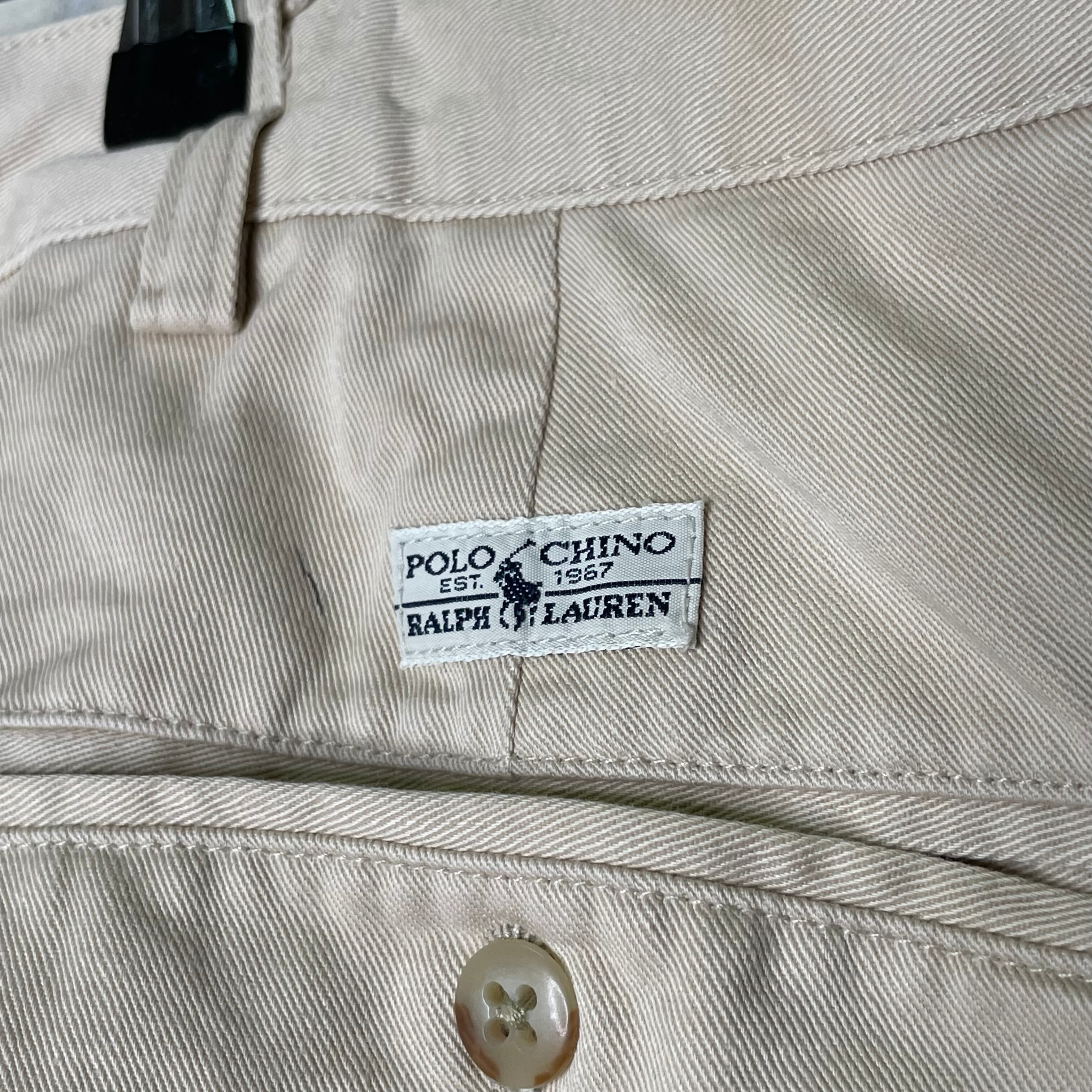 Polo By Ralph Lauren コットンパンツ W42×L30 100%コットン Polo By Ralph Lauren コットンパンツ W42×L30 100%コットン