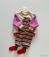 韓国子供服 / 26Autumn / 〖取寄〗Hei / カラフルパンツ / キッズ服 / カラフル服 / 秋服 *XS~XL*