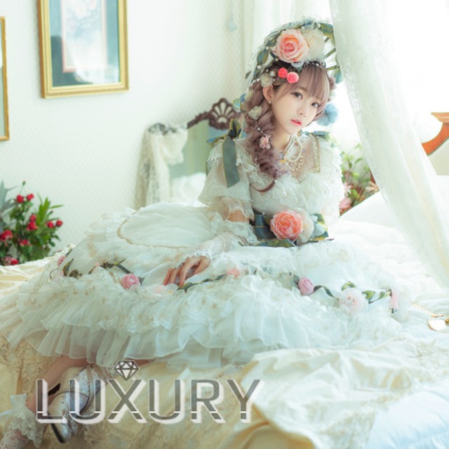 ドレスワンピース Elpress L 春夏 半袖 パフスリーブ フラワーモチーフ ティアード クラシカル クラロリ 姫ロリ お姫様 プリンセス ロング フレア レース リボン ふんわり ふわふわ ドール イベント パーティ Lolita ロリィタ ゴスロリ ロリータファッション Loli4851 ドレスワンピース Elpress L 春夏 半袖 パフスリーブ フラワーモチーフ ティアード クラシカル クラロリ 姫ロリ お姫様 プリンセス ロング フレア レース リボン ふんわり ふわふわ ドール イベント パーティ Lolita ロリィタ ゴスロリ ロリータファッション Loli4851