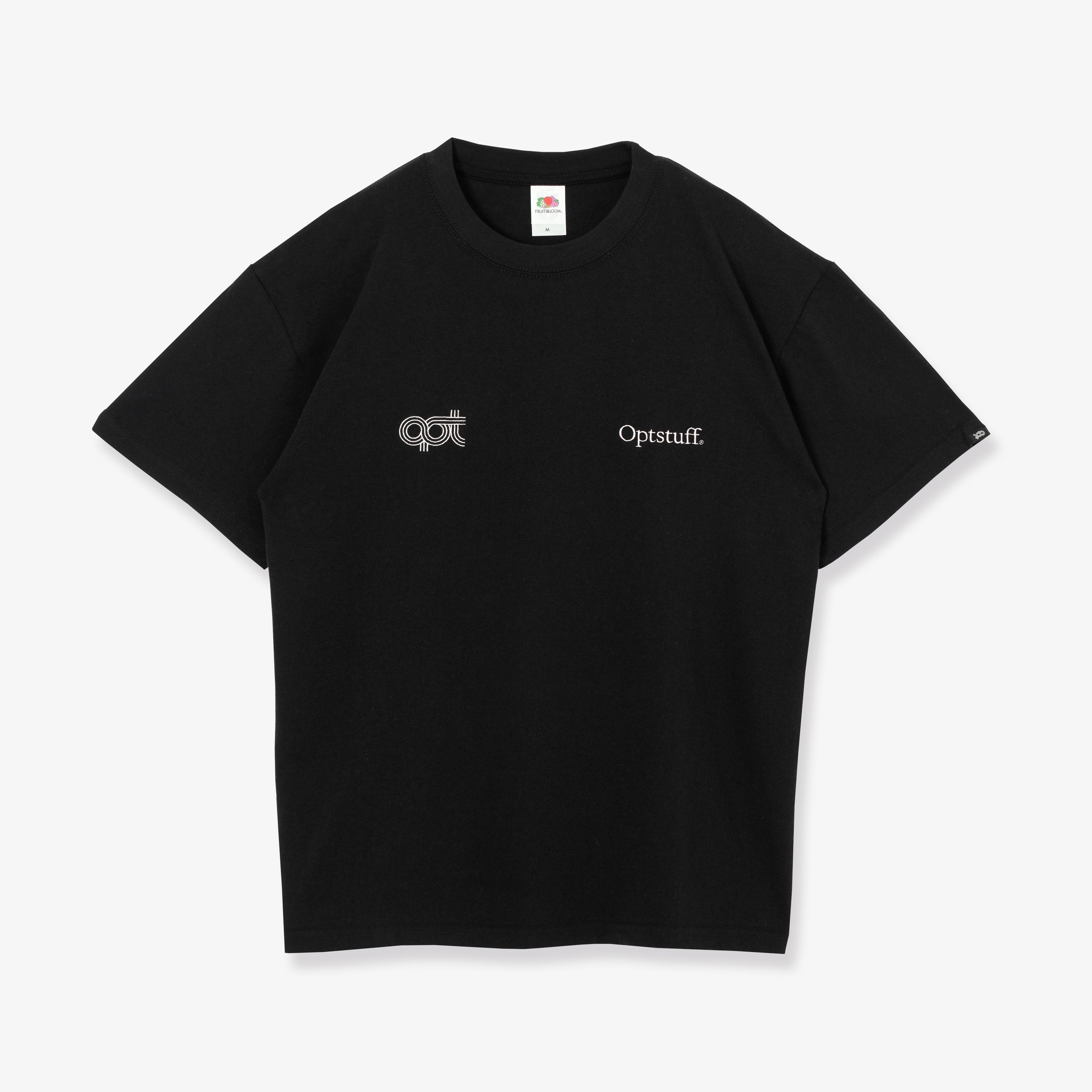 FRUIT OF THE LOOM × OPTSTUFF] 2-PACK TEE (BLACK/WHITE) | OPTSTUFF
