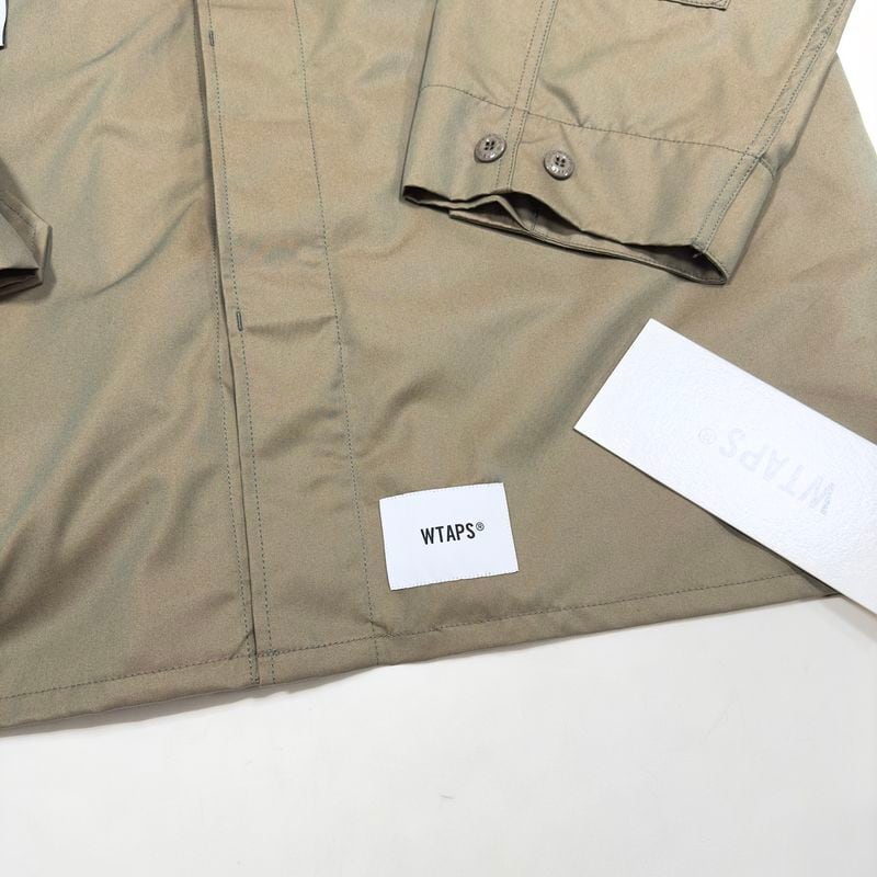 未使用】 WTAPS ダブルタップス GUARDIAN / JACKET. COPO. TWILL 玉虫