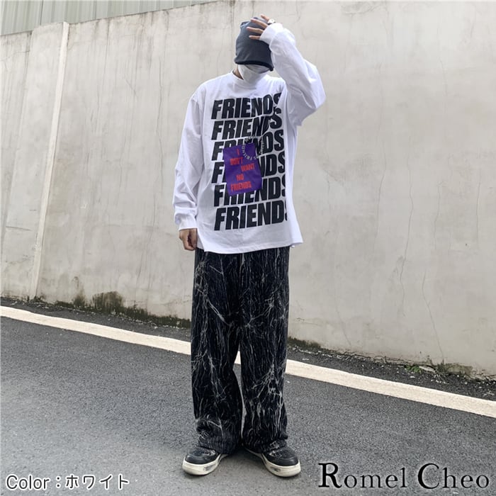 お支払い確認後20日以内発送】RomelCheo ハイストリート ロゴ 長袖 T ...