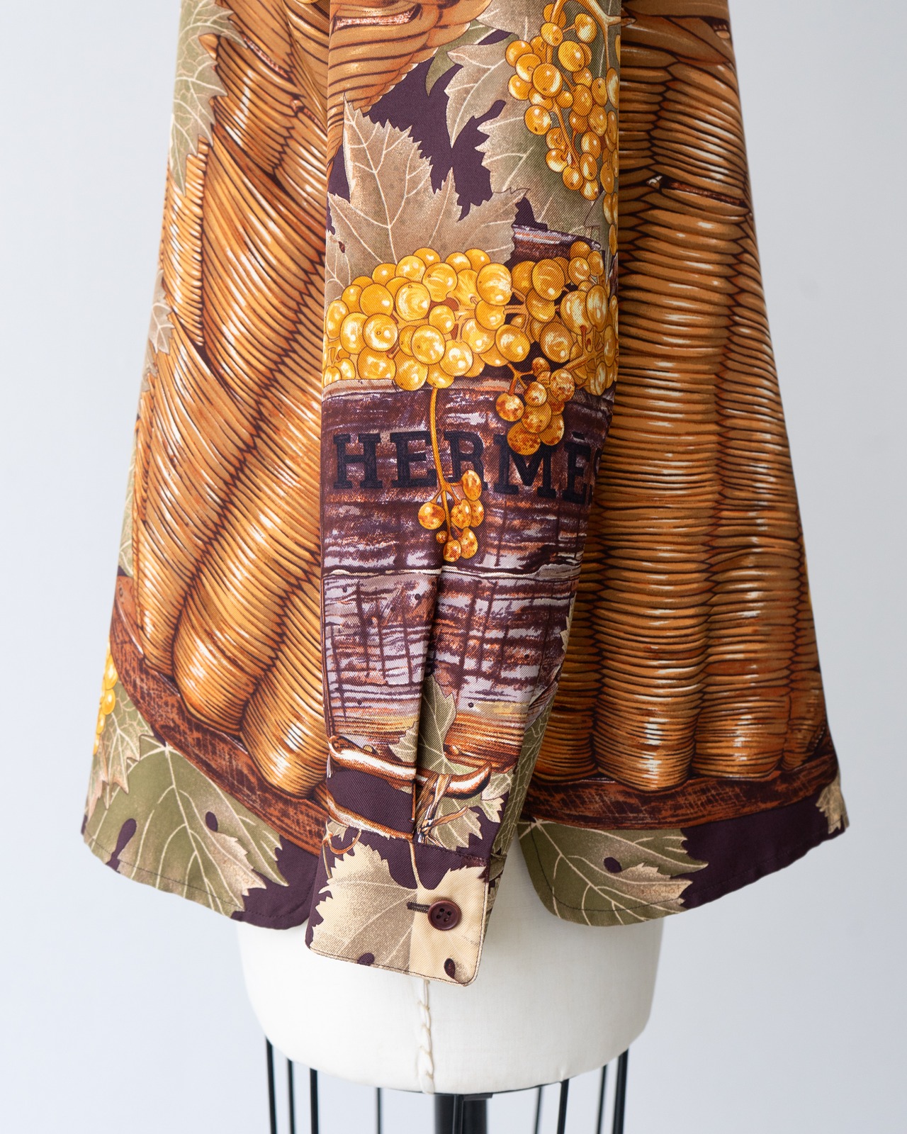 〈Hermès by martin margiela〉Silk Shirt