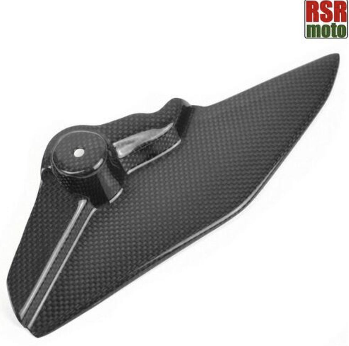 DUCATI 899/959用 純正カーボン製チェーンガードフィン DUCATI パニガーレ 899 / 959 用 カーボンロワーチェーンガード 艶あり