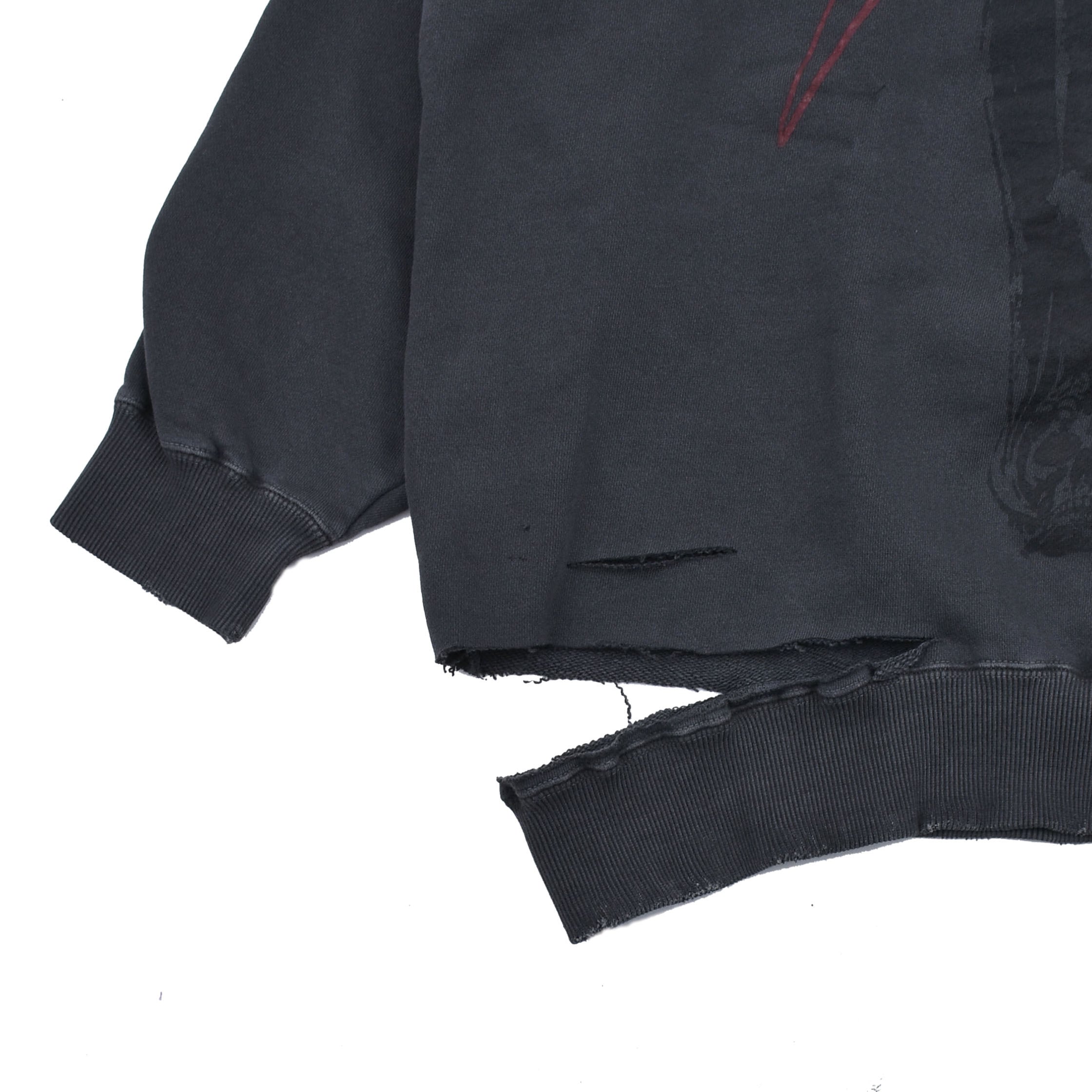 KIDILL】DESTROY PULLOVER SWEAT | AYIN