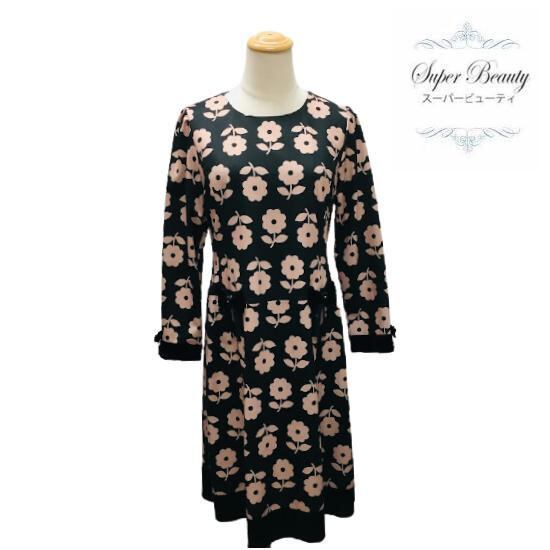 スーパービューティ Super Beauty フラワーデザインワンピース Ll 44 大人かわいい服 Gold Smith スーパービューティ Super Beauty フラワーデザインワンピース Ll 44 大人かわいい服 Gold Smith